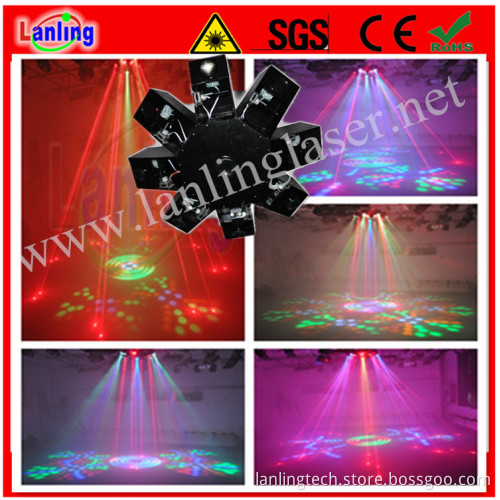 8-Claws Fat-Beam LED Laser Light